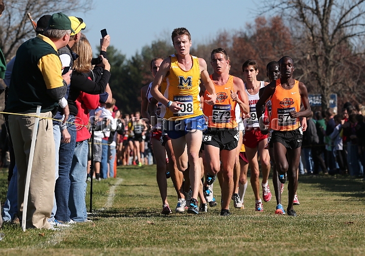 2012NCAA XC-140.JPG - 2012 NCAA D1 Cross Country Championships, November 17, 2012, held in Louisville, KY.